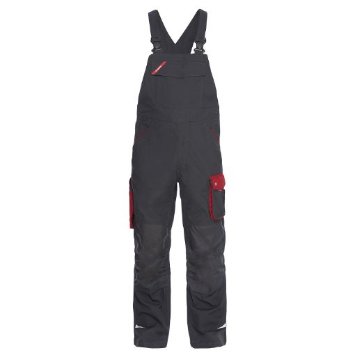 Engel Latzhose, Größe: 70, Farbe: Anthrazitgrau/Tomato Red 3810-254-79757  