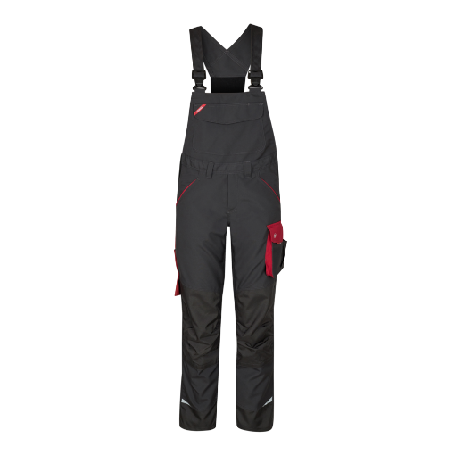 Engel Latzhose, Größe: 44, Farbe: Anthrazitgrau/Tomato Red 3815-254-79757  