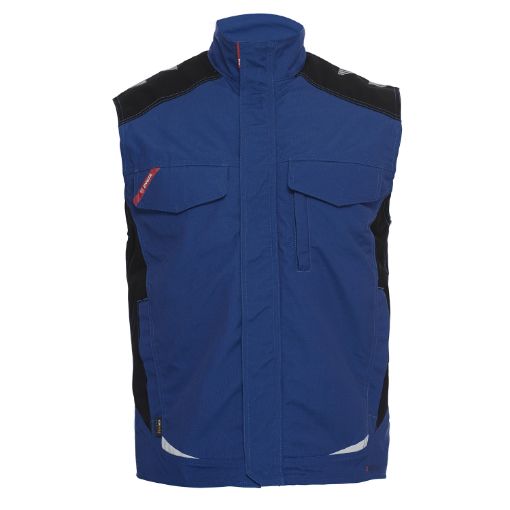 Engel Serviceweste, Größe: 5XL, Farbe: Surfer Blue/Schwarz 5810-254-73720  