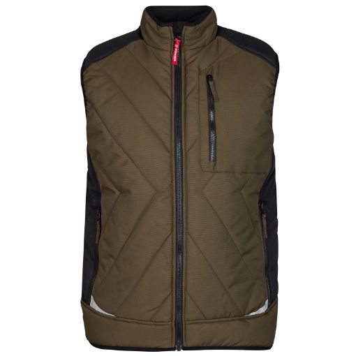 Engel Winterweste, Größe: 5XL, Farbe: Forest Green/Schwarz 5850-193-5320  