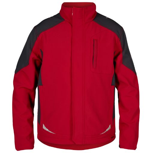 Engel Softshell-Jacke, Größe: S, Farbe: Tomato Red/Anthrazitgrau 8810-229-75779  