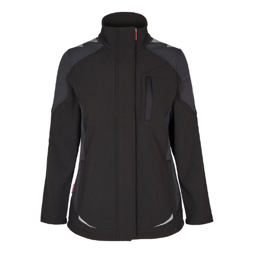 Engel Softshell-Jacke, Größe: M, Farbe: Schwarz/Anthrazitgrau 8815-229-2079  