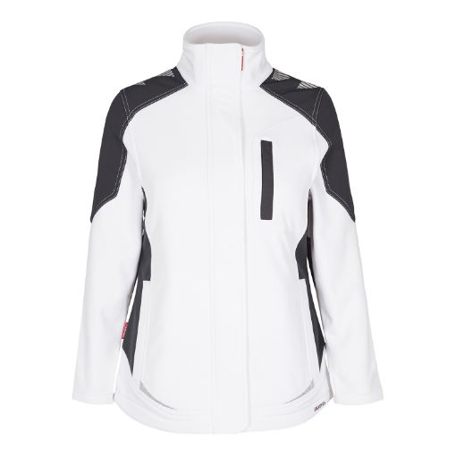 Engel Softshell-Jacke, Größe: XL, Farbe: Weiss/Anthrazitgrau 8815-229-379  