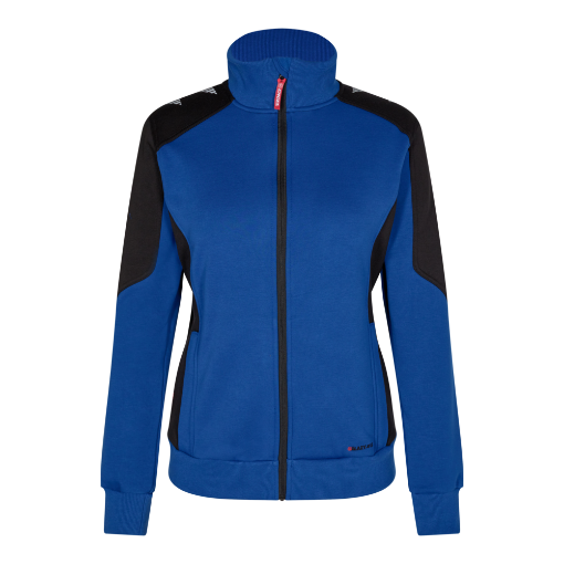Engel Sweat Cardigan, Größe: M, Farbe: Surfer Blue/Schwarz 8825-233-73720  