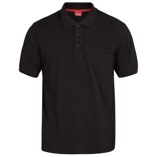 Engel Poloshirt mit Brusttasche, Größe: XS, Farbe: Schwarz 9055-178-20  