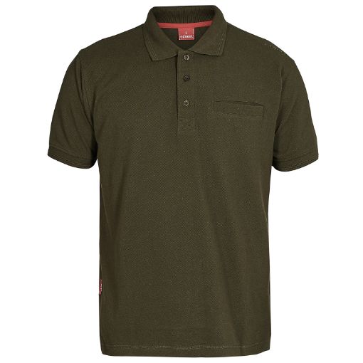 Engel Poloshirt mit Brusttasche, Größe: 3XL, Farbe: Forest Green 9055-178-53  