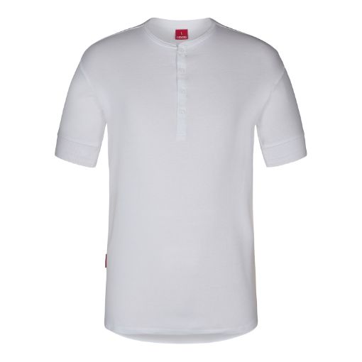 Engel Grandad kurzarm Shirt, Größe: L, Farbe: Weiss 9256-565-3  