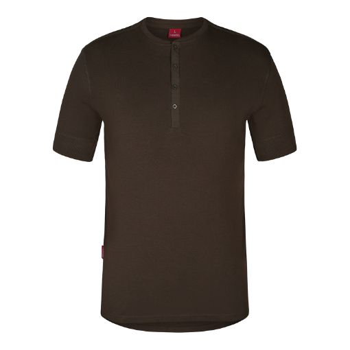 Engel Grandad kurzarm Shirt, Größe: L, Farbe: Forest Green 9256-565-53  