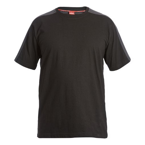 Engel T-Shirt, Größe: 5XL, Farbe: Schwarz/Anthrazitgrau 9810-141-2079  