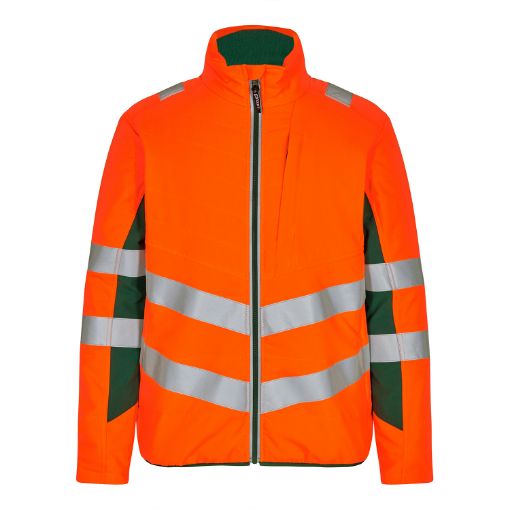 Engel Steppjacke, Größe: S, Farbe: Orange/Grün 1159-158-101  