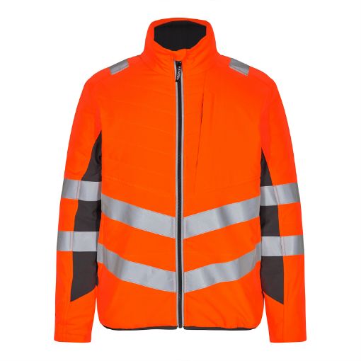 Engel Steppjacke, Größe: L, Farbe: Orange/Anthrazitgrau 1159-158-1079  