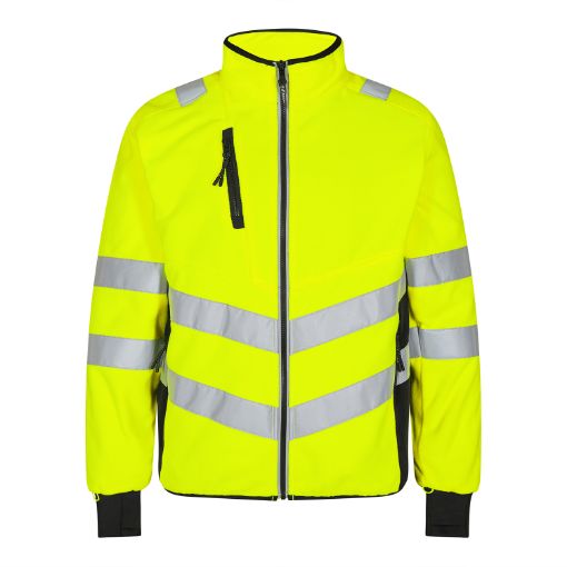 Engel Fleece Jacke, Größe: 2XL, Farbe: Gelb/Schwarz 1192-236-3820  