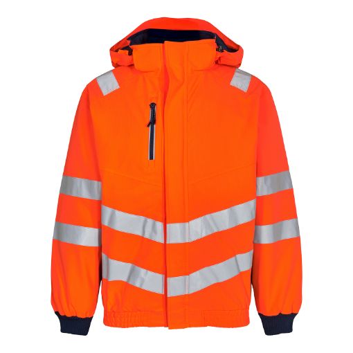 Engel Pilotjacke, Größe: 3XL, Farbe: Orange/Blue Ink 1246-930-10165  