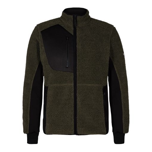 Engel Fazerpelzjacke, Größe: 2XL, Farbe: Forest Green/Schwarz 1362-298-5320  
