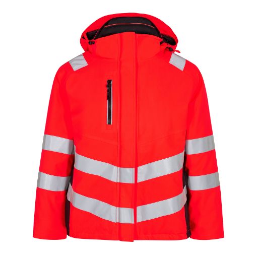 Engel Damen Winterjacke, Größe: XL, Farbe: Rot/Schwarz 1943-930-4720  