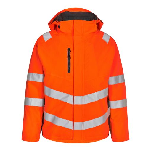 Engel Winterjacke, Größe: 4XL, Farbe: Orange/Anthrazitgrau 1946-930-1079  