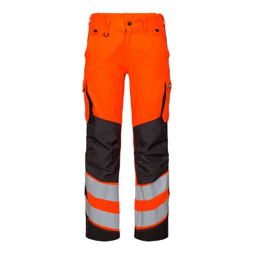 Engel Damenhose, Größe: 42, Farbe: Orange/Anthrazitgrau 2543-319  
