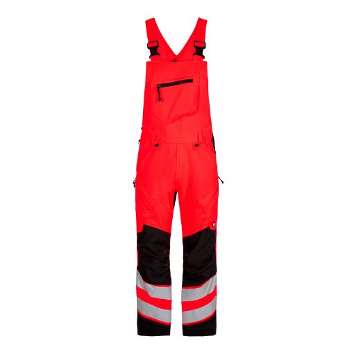 Engel Latzhose, Größe: 42, Farbe: Rot/Schwarz 3544-314-4720  