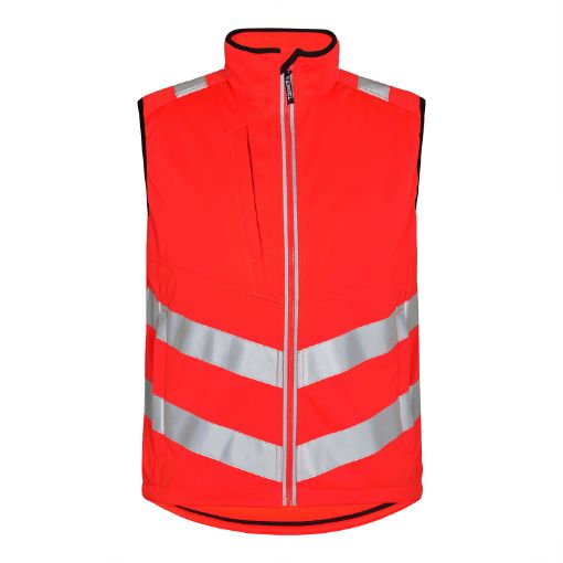 Engel Softshell-Weste, Größe: L, Farbe: warnrot 5156-237-47  