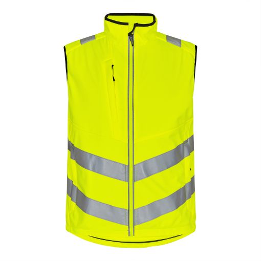 Engel Softshell-Weste, Größe: 3XL, Farbe: warngelb 5156-237-38  