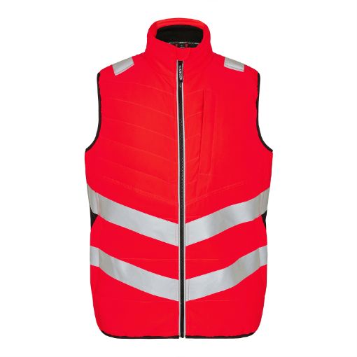 Engel Steppweste, Größe: XS, Farbe: Rot/Schwarz 5159-158-4720  