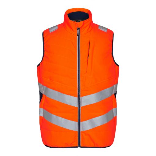 Engel Steppweste, Größe: M, Farbe: Orange/Blue Ink 5159-158-10165  