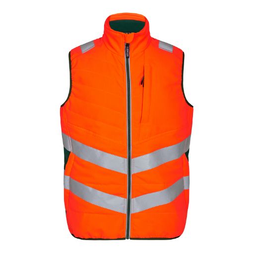 Engel Steppweste, Größe: XL, Farbe: Orange/Grün 5159-158-101  