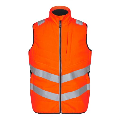 Engel Steppweste, Größe: XL, Farbe: Orange/Anthrazitgrau 5159-158-1079  