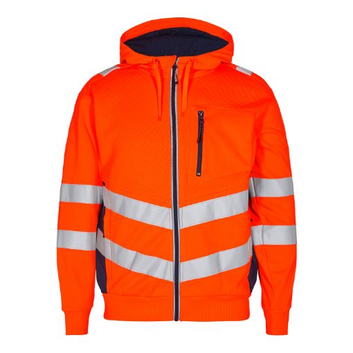 Engel Sweatcardigan, Größe: 3XL, Farbe: Orange/Blue Ink 8025-241-10165  