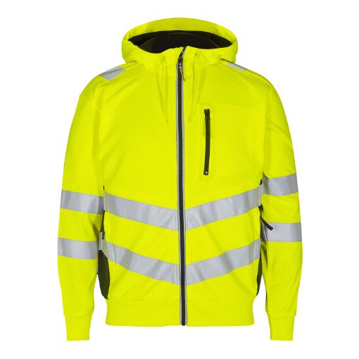 Engel Sweatcardigan, Größe: 3XL, Farbe: Gelb/Schwarz 8025-241-3820  