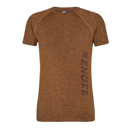 Engel T-Shirt, Größe: S/M, Farbe: Orange Melange 9060-155-109  