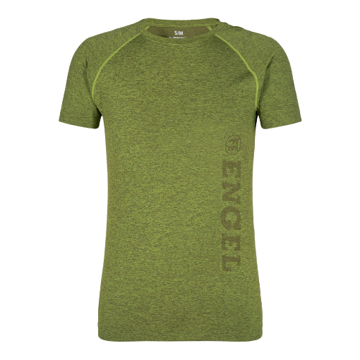 Engel T-Shirt, Größe: L/XL, Farbe: Limettengrün Melange 9060-155-161  