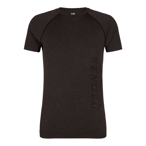 Engel T-Shirt, Größe: L/XL, Farbe: Mokkabraun Melange 9060-155-140  