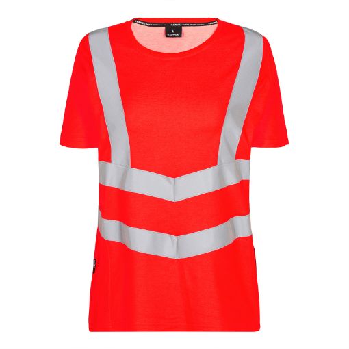 Engel Damen T-shirt S/S, Größe: L, Farbe: Rot 9542-182-47  