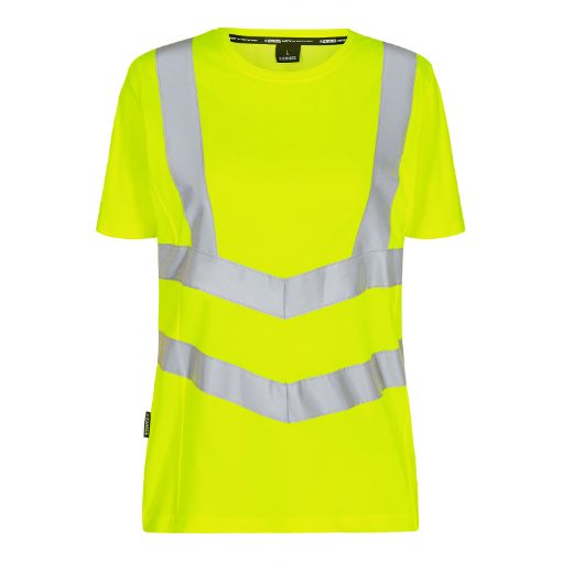 Engel Damen T-shirt S/S, Größe: XL, Farbe: Gelb 9542-182-38  