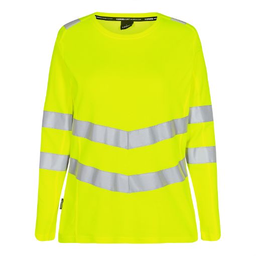 Engel Damen T-shirt L/S, Größe: S, Farbe: Gelb 9543-182-38  