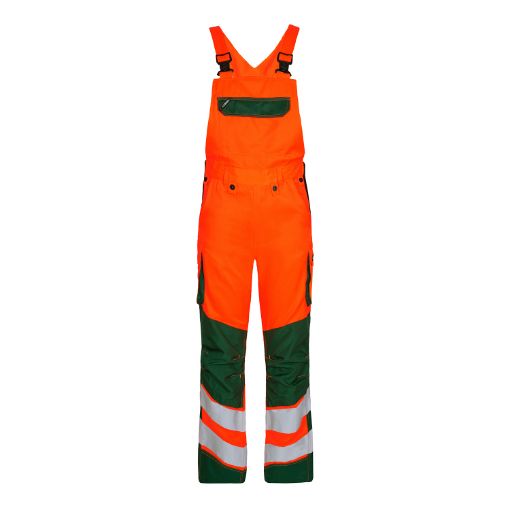 Engel Latzhose, Größe: 62, Farbe: Orange/Grün 3545-319  