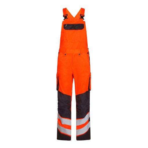 Engel Latzhose, Größe: 66, Farbe: Orange/Anthrazitgrau 3545-319  