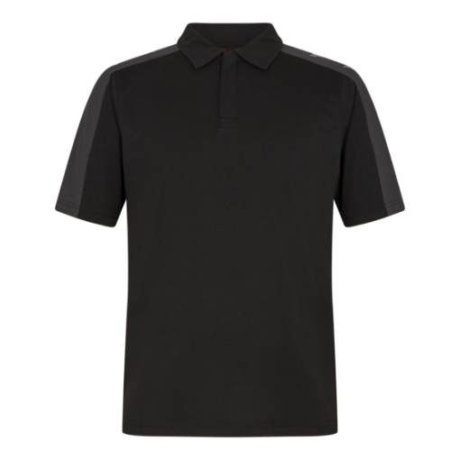 Engel Polo-Shirt, Größe: L, Farbe: Schwarz/Anthrazitgrau 9811-141-2079  