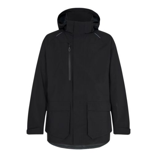 Engel X-treme Shelljacke, Größe: 2XL, Farbe: Schwarz 1373-611-20 wind-und wasserdicht mit versiegelten Nähten, dehnbares/atmungsaktives Material 