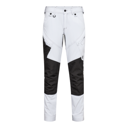 Engel Arbeitshose mit 4-Wege Stretch, Größe: 70, Farbe: Weiss 2366-417-3 Knietaschen mit Cordura-Verstärkung 