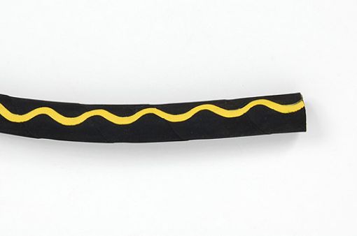 Goldschlange Schlauch 25x4,5 mm, schwarz Innendurchmesser 25 mm, Wandstärke 4,5 mm, Außendurchmesser 34 mm, RL40 Wasserschlauch, Betriebsdruck 20 bar 