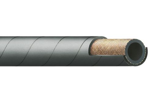 Industrieschlauch 203x11 mm schwarz Rolle: 20 m 10 bar BD, -30/+80°C, SBR, für Frisch-/Schmutz- u. Seewasser (frei v. aggressiven Stoffen), Gülle, 