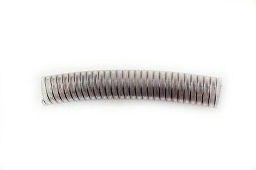 PVC Spiralschlauch 32x4 mm, transparent Innendurchmesser 32 mm, Wandstärke 4 mm, Außendurchmesser 40 mm, RL50 PVC Saug- und Druckschlauch lebensmittelecht mit Stahlspirale 