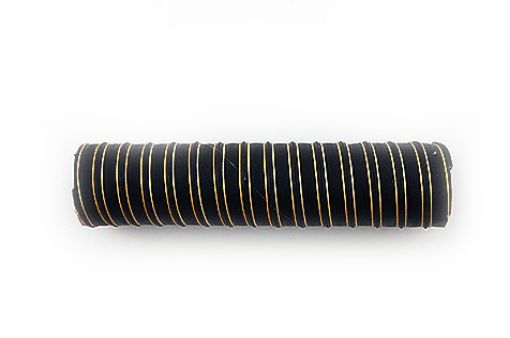 Neoprene-Heißluftschlauch 203mm CR2 VE4 schwarz, zweilagig, 203 mm I-Durchmesser Rolle: 4 m, neoprenbeschichtetes Glasgewebe, 