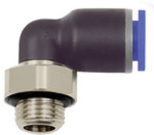 125.014-6 Winkeleinschraubver. G 1/4 a / Kunststoff / drehbar 360°  