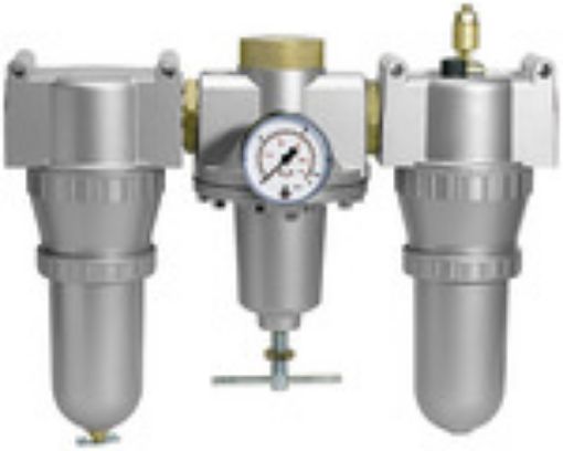 850 F/M Wartungseinheit 3-teilig Standard G 1 1/4 / 0,5 - 16 bar mit Metallbehälter  