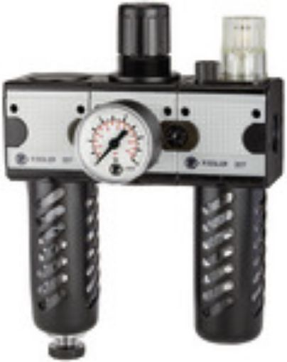 FRL 55 S Wartungseinheit 3-teilig multifix G 1 / mit Schutzkorb  