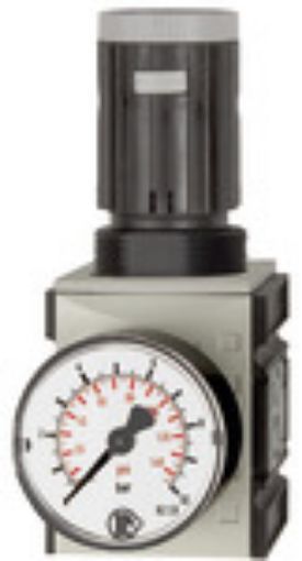 FU 7001 Druckregler futura / G 1/4 / 0,1 - 1 bar BG I / Eingangsdruck max. 16 bar inkl. Manometer  