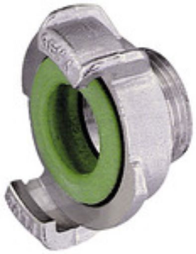 K 110 A-ES GEKA-Gewindestück mit Außengewinde G 1/2 / starr / Edelstahl Betriebsdruck max. 40 bar Med. Umgebungstemp. -50°C - + 200°C 